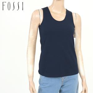 フォッシィ（FOSSI）レディース タンクトップ ネイビー系  （サイズ/40）*fo0112｜e-warehouse