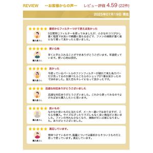 【当日発送】【メール便送料無料】ファンフィルタ...の詳細画像1