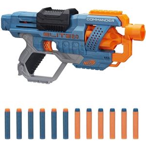 ナーフ エリート 2.0 コマンダー RD-6 手動 連射 エリートダーツ12本