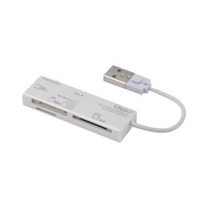 ナカバヤシ CRW-5M52NW USB2.0マルチカードリーダー／ライター ホワイト｜e-wellness