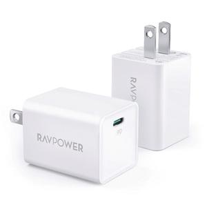 RavPower RP-PC157 WH PD30WUSB-C1ポート急速充電器