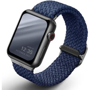 KENZAN UNIQ-40MM-ASPOBLU Apple Watch 38／40／41MM用編み込みバンド ASPEN OXFORD BLUE UNIQ40MMASPOBLU｜e-wellness