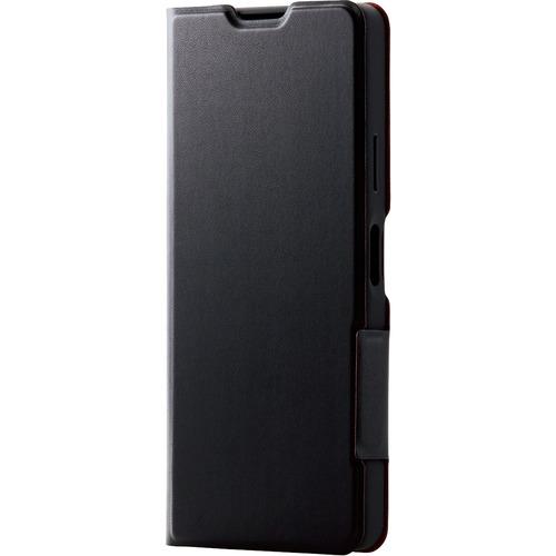 エレコム PM-X222PLFUBK Xperia 10 IV(SO-52C SOG07) レザーケ...
