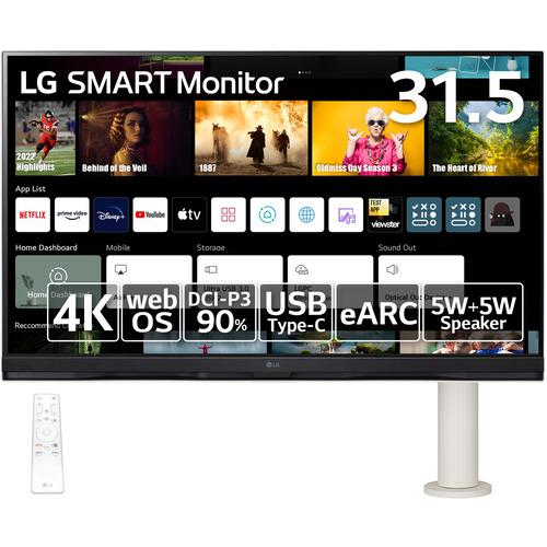 【スマートモニター】【4K】LG 32SQ780S-W 31.5型 LG SMART Monitor...