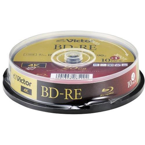 Victor VBE130NP11SJ5 ビデオ用 2倍速 BD-RE 11枚パック 25GB 13...