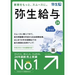 弥生 弥生給与 24 ＋クラウド 通常版＜令和5年分年末調整＞ GRAT0001｜e-wellness