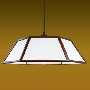 タキズミ GVNR89063 LEDペンダント 〜8畳用 リモコン付き プルスイッチ付き 調光 調色 木製枠