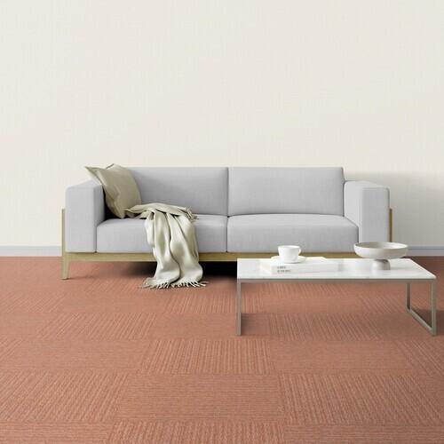 東リ トオリ ニューピタコ40NP410 チェリーピンク(12枚／ケース） 幅:40cm奥行:40c...