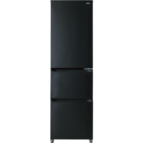 【無料長期保証】Haier JR-CV34B-K 3ドア冷蔵庫 SLIMORE （335L・右開き）...