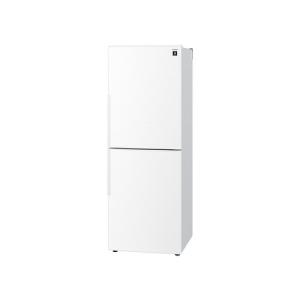 シャープ SJ-BD23R-W 2ドアドア冷蔵庫 (230L・右開き) マットホワイト
