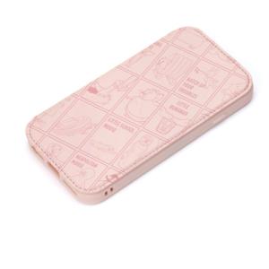 PGA PG-WGF20M01TAJ iPhone SE／8／7／6s／6用 ガラスフリップケース Premium Style トムとジェリー／ピンク