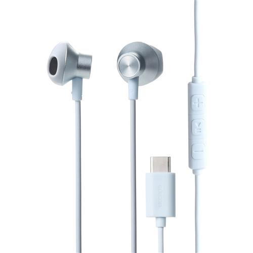 エレコム EHP-DF13IMBU 高耐久 デジタル式USB Type-C(TM)ヘッドホン インナ...