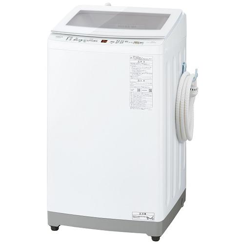 【無料長期保証】【推奨品】AQUA AQW-V8P(W) 全自動洗濯機 V series 8kg ホ...