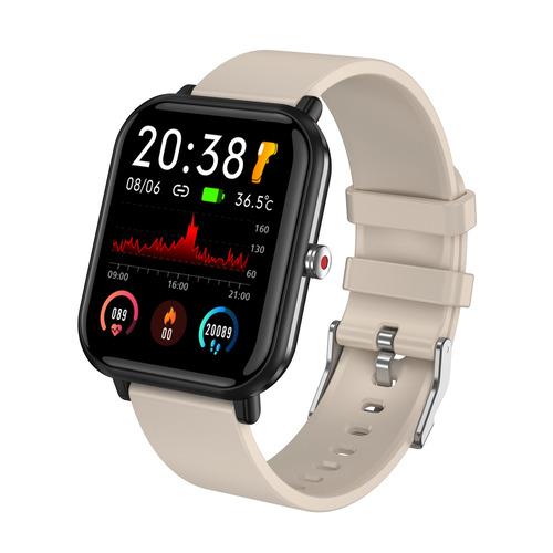 タスク Q-9PRO BE スマートウオッチ SMART R IP68防水 ベージュ