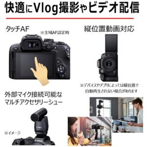 キヤノン ミラーレスカメラ EOS R10 1...の詳細画像2