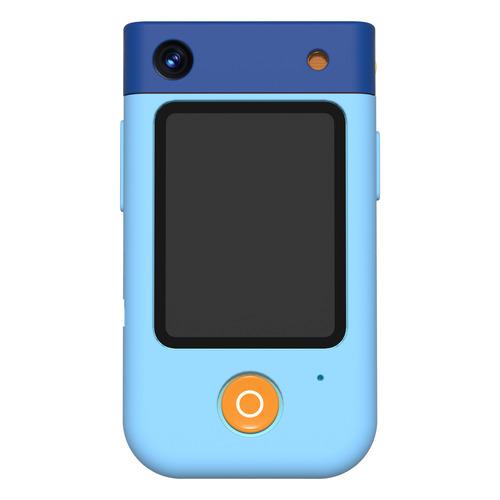 Bluemake BM-100SKC スマホ型キッズカメラ 180度回転カメラ機能搭載 ネックストラ...