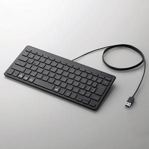 ELECOM キーボード エレコム 有線 薄型 コンパクト TK-FCP097BK 有線 