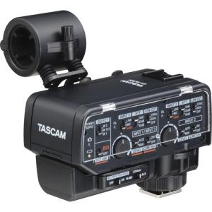 TASCAM CA XLR2D AN ミラーレスカメラ対応XLRマイクアダプター ニコン用 タスカム ブラック｜e-wellness