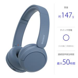 ソニー WH-CH520 L ワイヤレスステレ...の詳細画像1