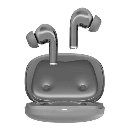 LUCILLA TWS012PLUSMBK カナル型完全ワイヤレスイヤホン 左右分離 アクティブノイ...