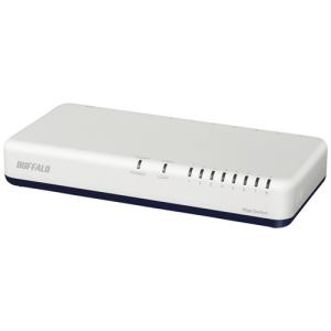 BUFFALO（バッファロー） LSW4-TX-8NS/WH 10/100Mbps対応スイッチング