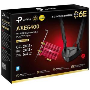 TP-Link Wi-Fi 6E Bluetooth 5.3 PCIeアダプター デスクトップパソコン