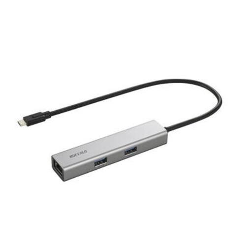 バッファロー LUD-U3-CU301SV LANアダプター USB-Cドッキングステーション LU...