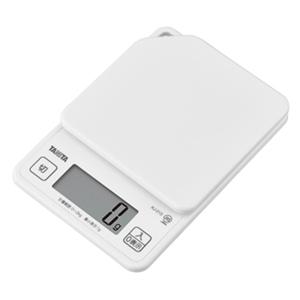 タニタ KJ-213-WH デジタルクッキングスケール ココナッツホワイト