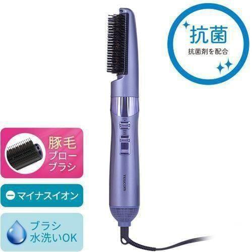 テスコム TC430A-V カールドライヤー マイナスイオン 静電気低減 ブラシ4方向調整可 冷温風...