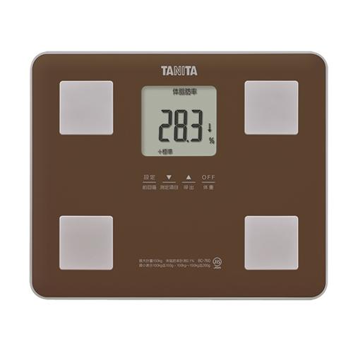 タニタ BC-760BR 体組成計・体重計 ブラウン