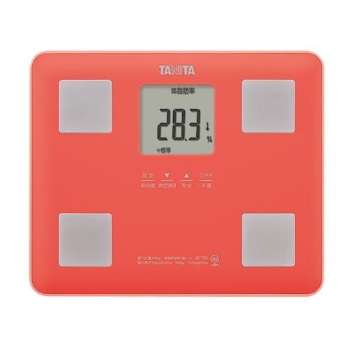 タニタ BC-760PK 体組成計・体重計 コーラルピンク