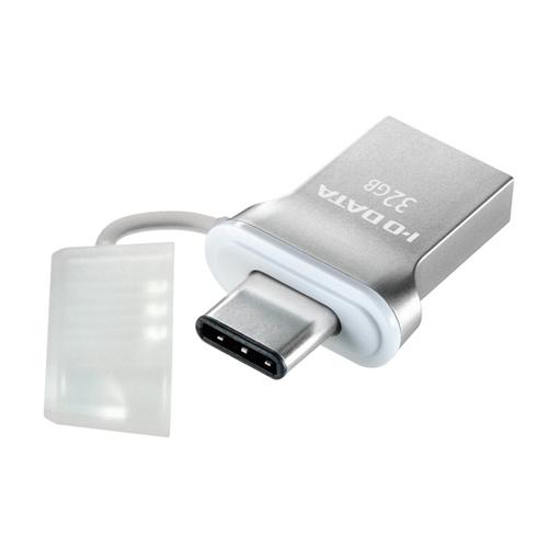 IOデータ U3C-HP32G USB 3.1 Gen1 Type-C⇔Type-A 両コネクター搭...