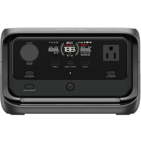 EcoFlow エコフロー RIVER 3 Plus (290)  容量286Wh 出力600W E...