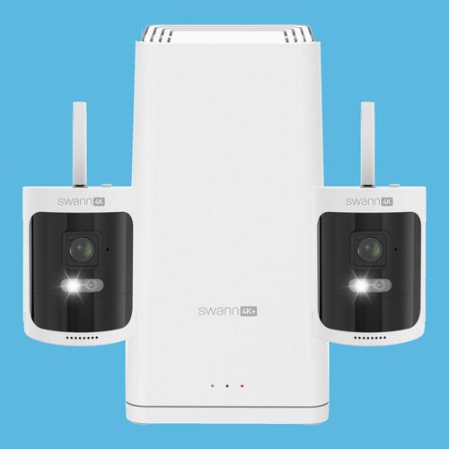 SWANN SWNVK-AS4K128SD2-JP WIFI防犯カメラ AllSecure4K カメ...