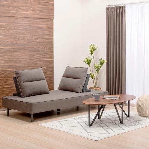 【新生活応援特価】ヤマダオリジナル ソファベッド 幅191.5cm 「ブリーズ LGY」布ダークグレ...