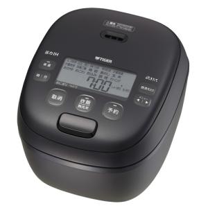 タイガー魔法瓶 JRI-10Y5K 圧力IHジャー炊飯器 遠赤5層土鍋蓄熱コート釜採用 5.5合炊き ブラック