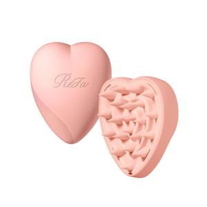 MTG RS-AQ-31A HEART BRUSH for SCALP ハートブラシフォースカルプ マットロゼ｜e-wellness