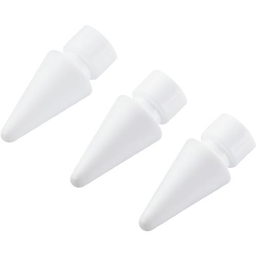 エレコム P-TIPAPS01WH Apple Pencil 第1／2世代用 交換ペン先／3個入り ...