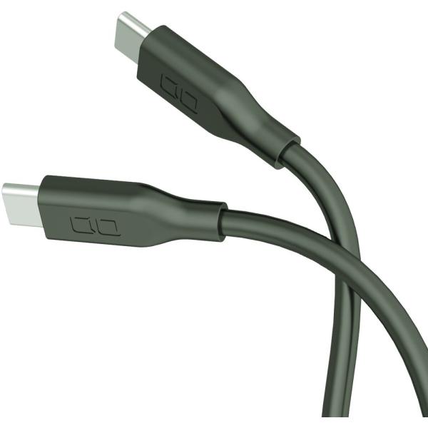 Mate シリコンケーブルN2 CtoC 240W 1mモスグリーン CIO-SL30000N2-C...