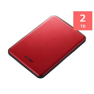 BUFFALO（バッファロー） 外付けHDD ブラック [ポータブル型 /2TB] HD