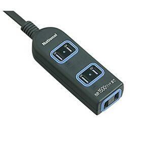 パナソニック WHA2533BKP テーブルタップ 「ザ・タップX」 3個口 3m ブラック