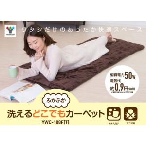 YAMAZEN YWC-188F 洗えるどこでもカーペット