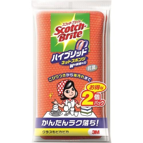 スリーエム ジャパン株式会社 HBNT-75E 2PM スコッチ・ブライト(TM) ハイブリッドネッ...