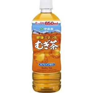 伊藤園（ITO EN） 【24本セット】 健康ミネラルむぎ茶 (650ml) ペット