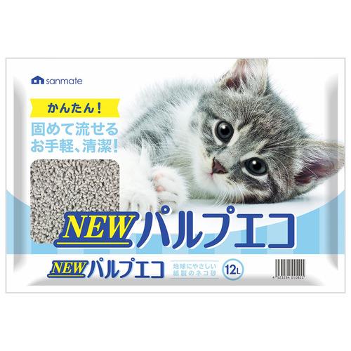 サンメイト ＮＥＷパルプエコ 猫砂 12L