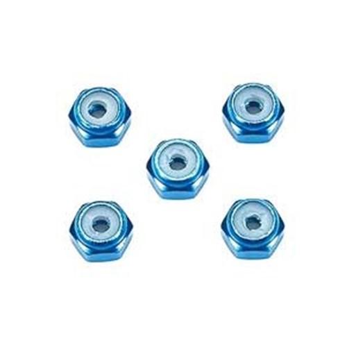 タミヤ GP．500 2mm アルミロックナット（ブルー5個）（15500）ミニ四駆パーツ