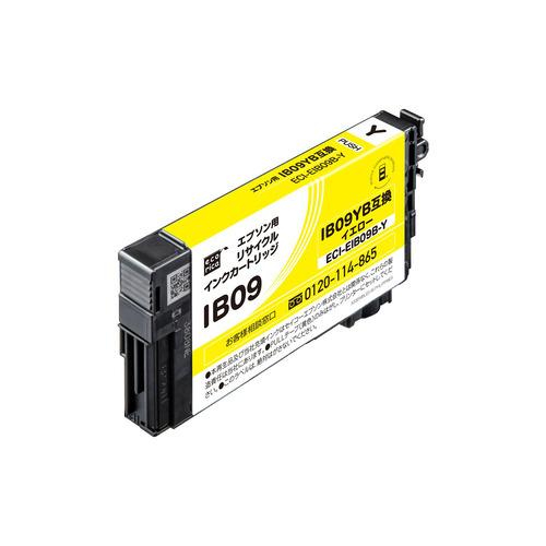エコリカ ECI-EIB09B-Y エコリカ エプソン IB09YB 対応 リサイクル インク カー...