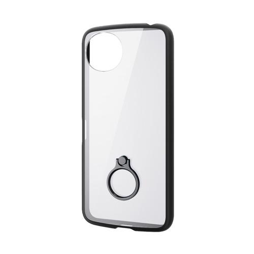 エレコム PM-S251TSLFCRBK AQUOS wish5 ( SH-52F ) ケース ハイ...