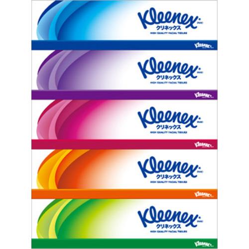 日本製紙クレシア N クリネックスティシュー 180W 5個パック
