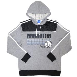 adidas Originals NBA Brooklyn NETS Pullover(Gray/Black) / アディダス オリジナルス ブルックリンネッツ プルオーバー｜e-westclubstore